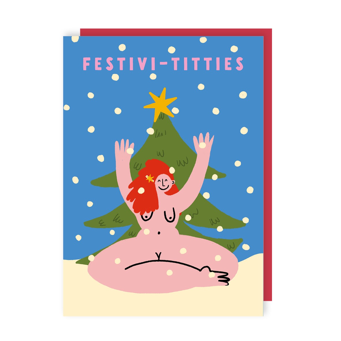 Festivi-titties Charity Christmas Card