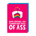 Flamboyant Birthday Card
