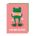 You're The Best G.O.A.T Frog Appreciation Card