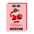 Ho Ho Hoedown Cowboy Christmas Card