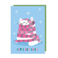 Let's Get Cosy Christmas Card