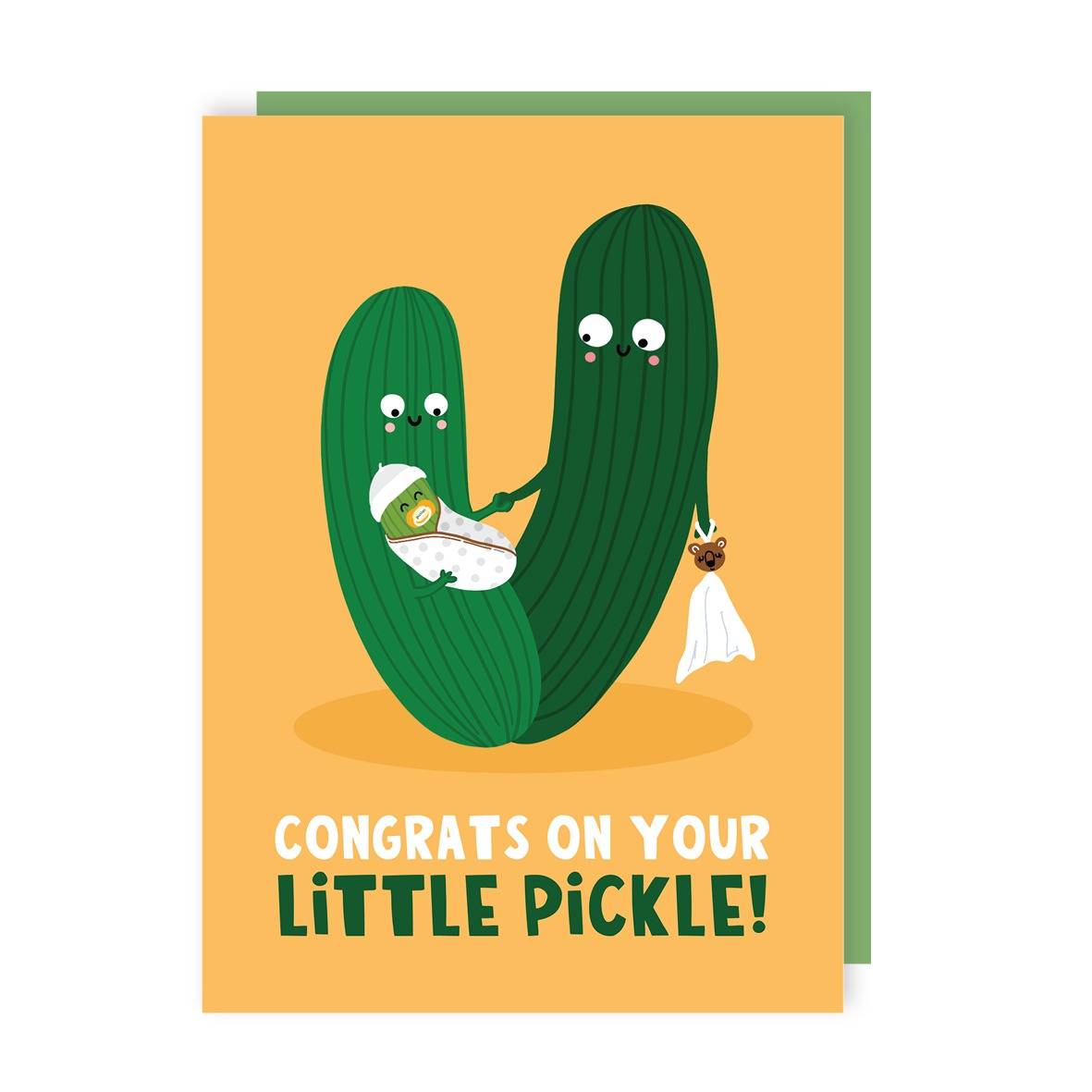 Little Pickle New Baby Card