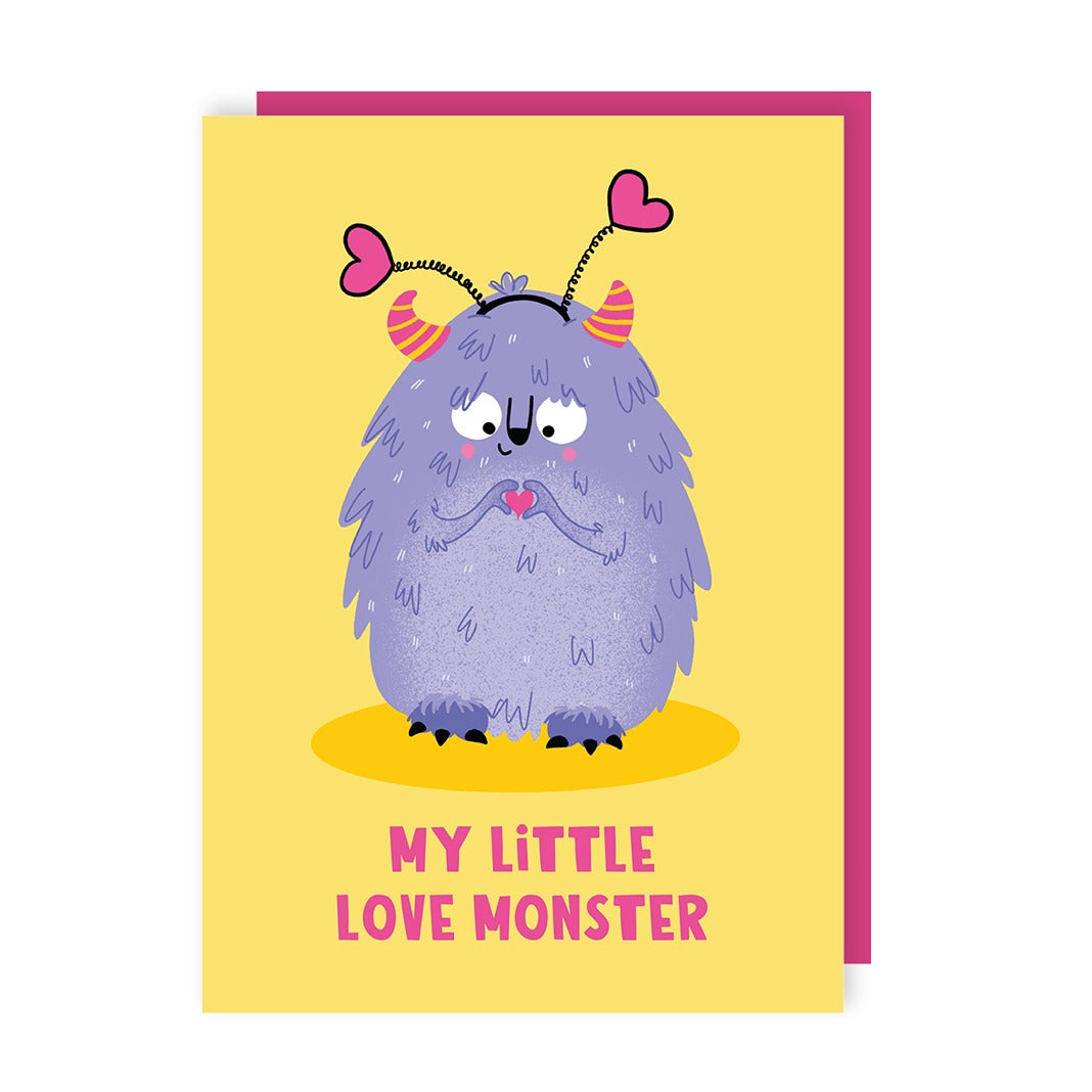 Love Monster Love Card
