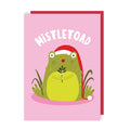 Mistletoad Christmas Card