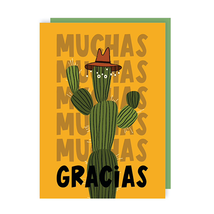 Muchas Gracias Thank You Card