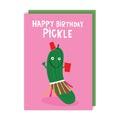 Pickle Birthday Card