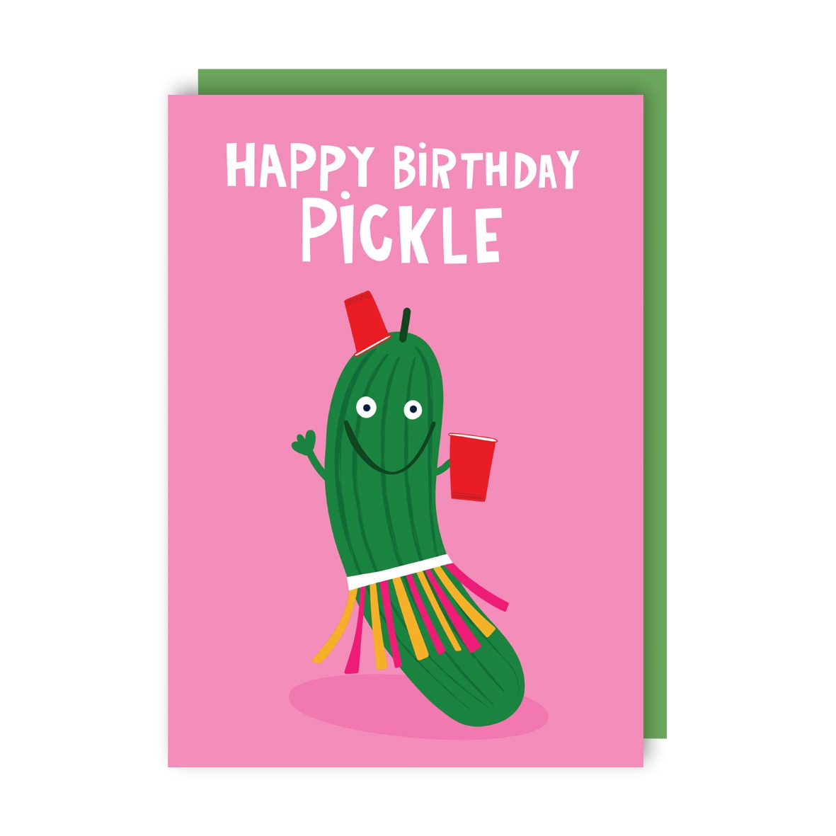 Pickle Birthday Card