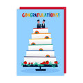 Pride Cake Wedding Card