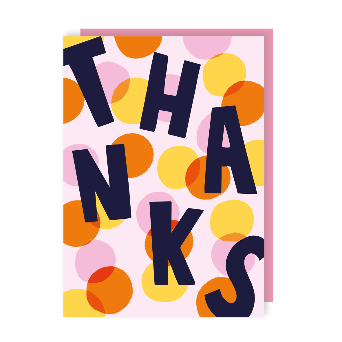 Dots Thank You Card