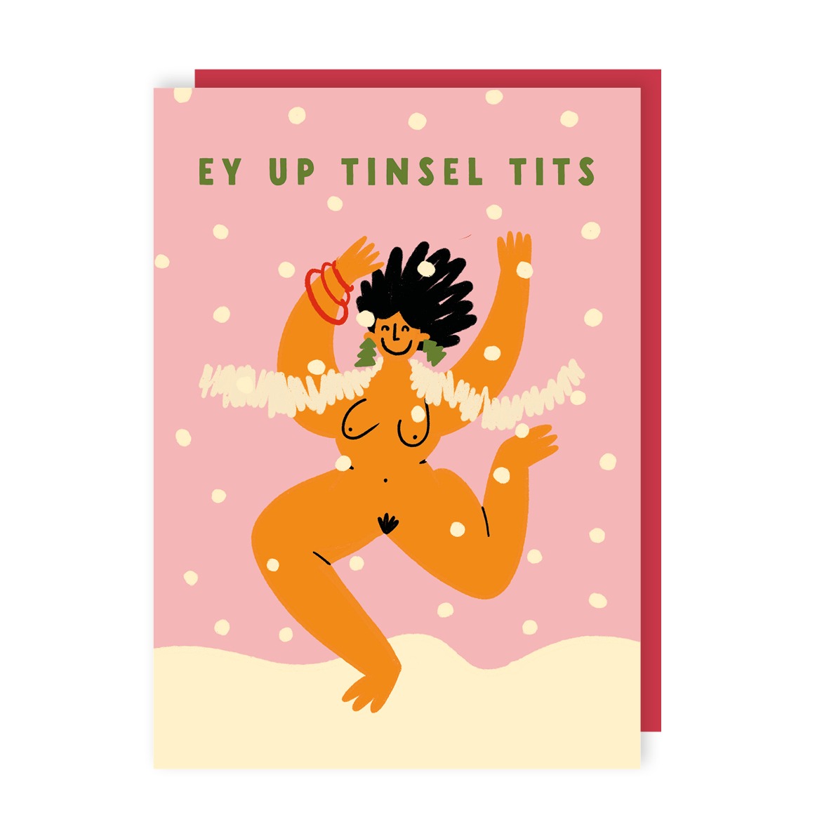 Tinsel Tits Charity Christmas Card
