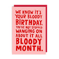 Wanging Birthday Card